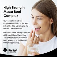New Leaf Maca Root Tablets With Ashwagandha